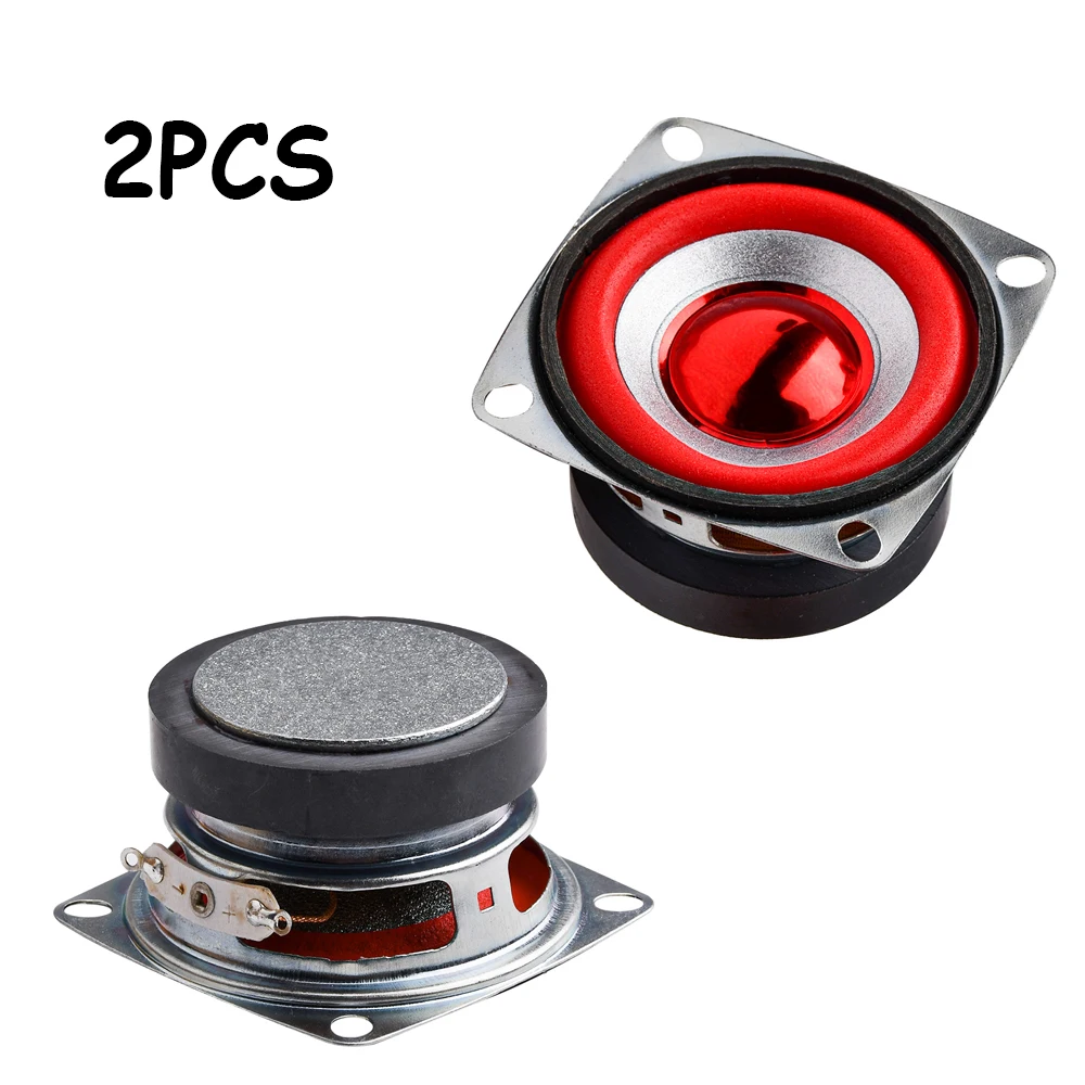 4 ohm 5W 2 inch external magnetic full range speaker 53mm square speaker DIY home theater bluetooth audio radio speaker