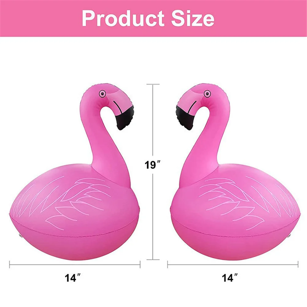 

Solar Powered Flamingo Floating Pool Lights, 16 RGB Colors Changing LED Glow Ball Inflatable Flamingo for Outodr Pool Garden