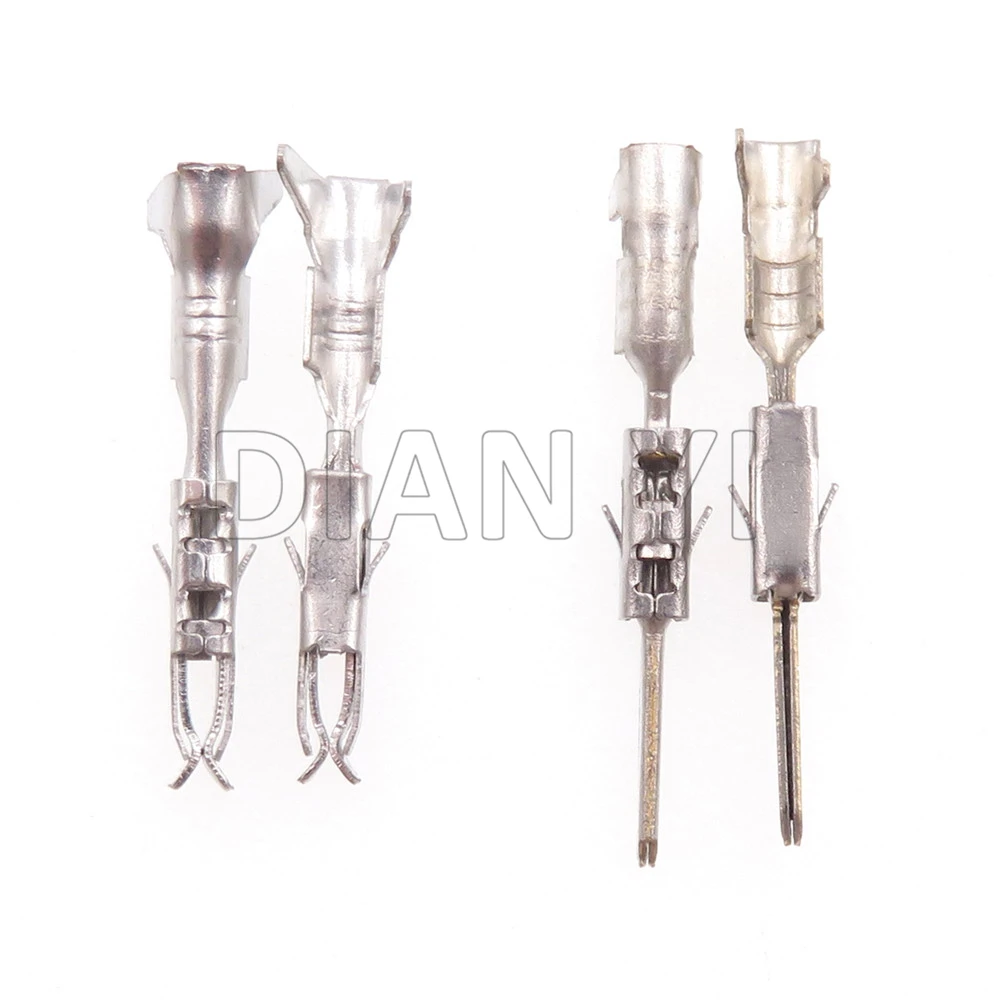 1 Set 2 Way Auto Tweeter Docking Wiring Harness Plug AC Assembly For VW Audi 1J0973119 1J0973332 Car Lamp Unsealed Socket