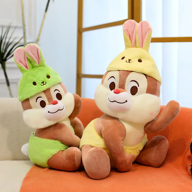 30 cm Disney simpatico cartone animato Chip e Dale peluche per bambini peluche bambola di pezza soffice cuscino per divano regali di compleanno per ragazzi e ragazze