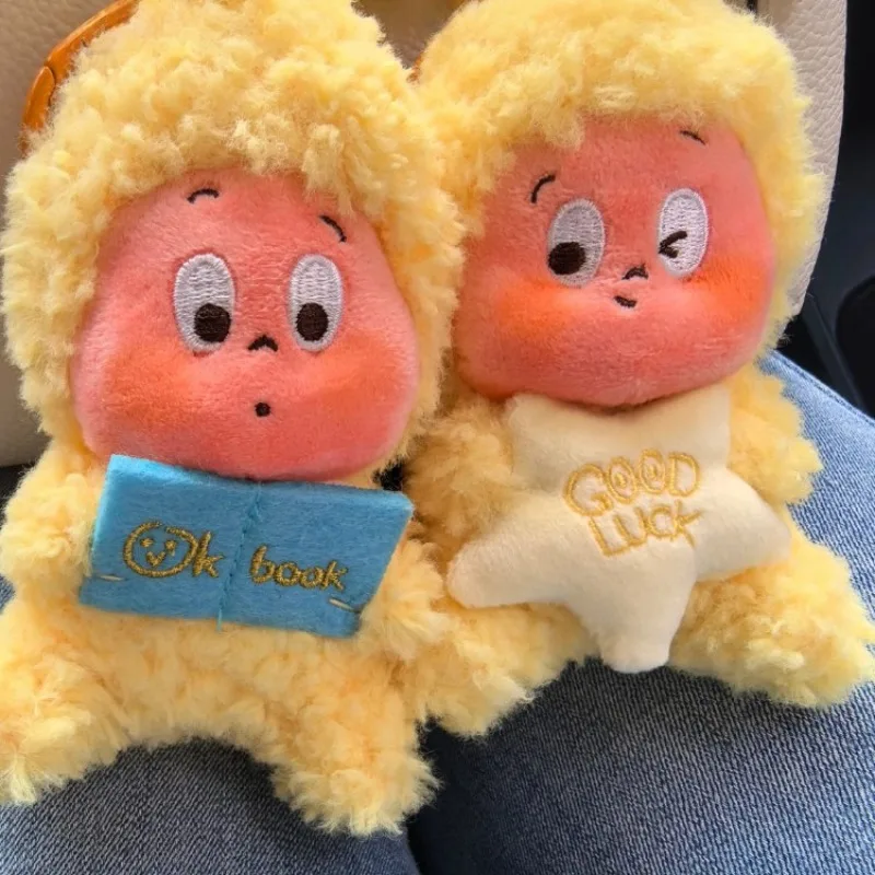 قلادة حقيبة كرتونية على شكل نجمة مان، يمكن عبور مشبك خلفي للهاتف المحمول، قلادة هدية، #4