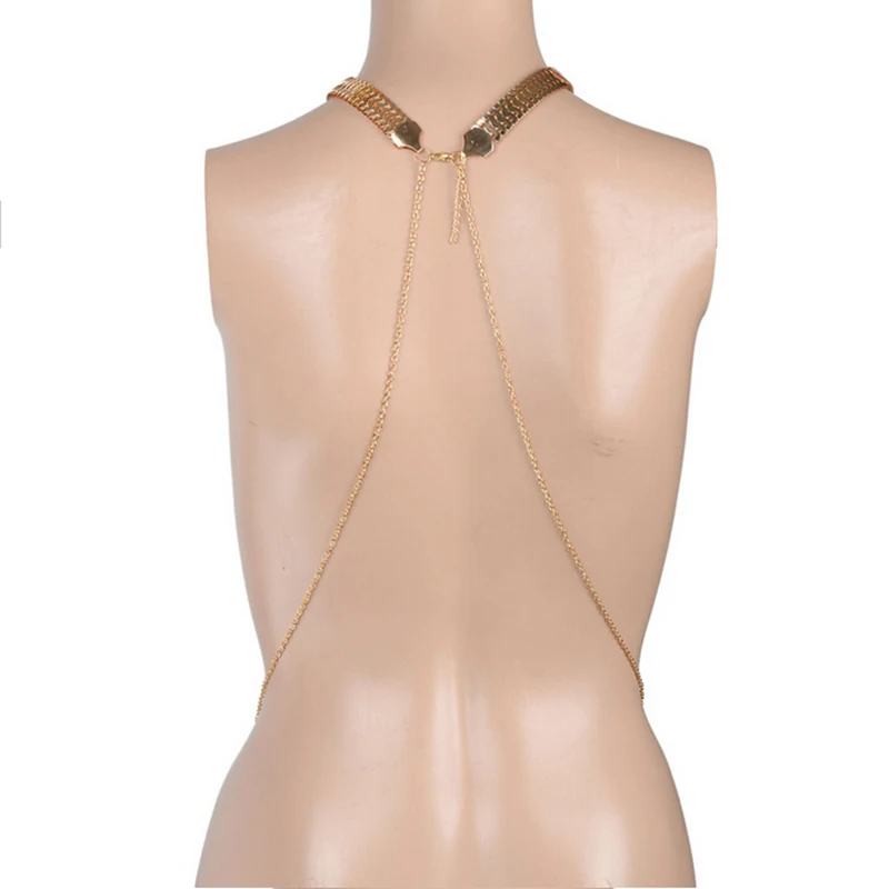 Multi Layered Bikini Tassel Body Chain Necklace