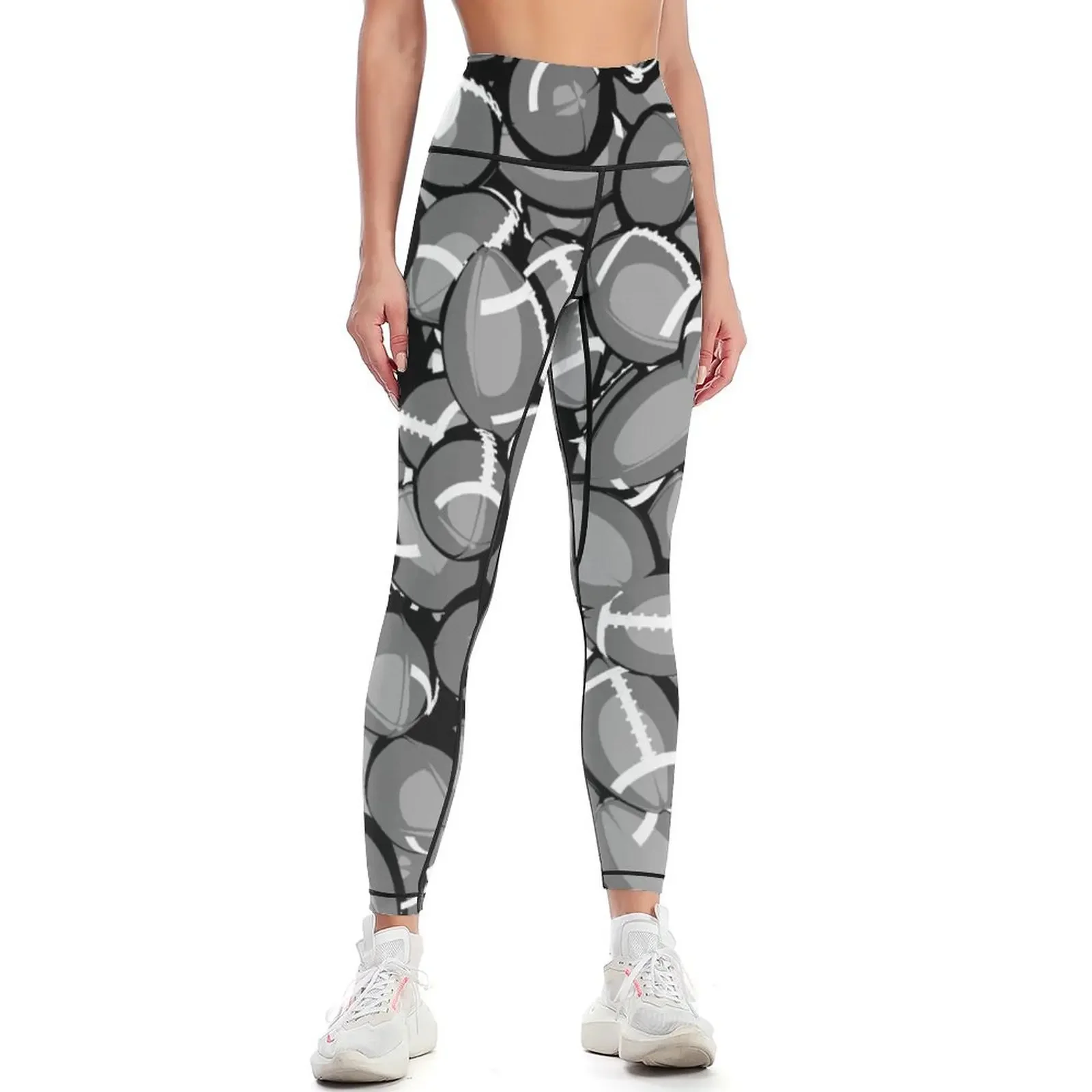 

Football Season II Leggings high waist workout clothes for Sportswear woman gym Women's gym Womens Leggings