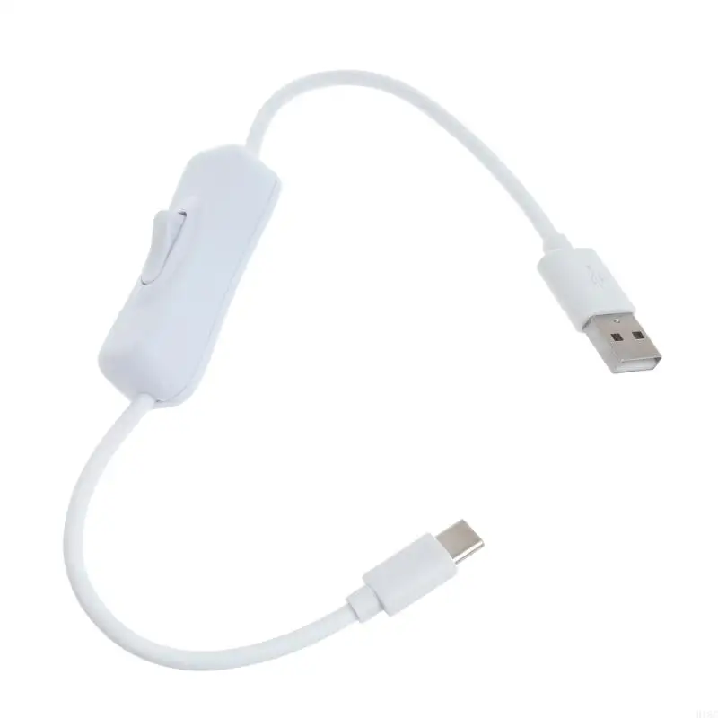 918C USB-A mannelijke oplaadkabel, Type-C voedingsadapter netsnoer met gegevensoverdracht