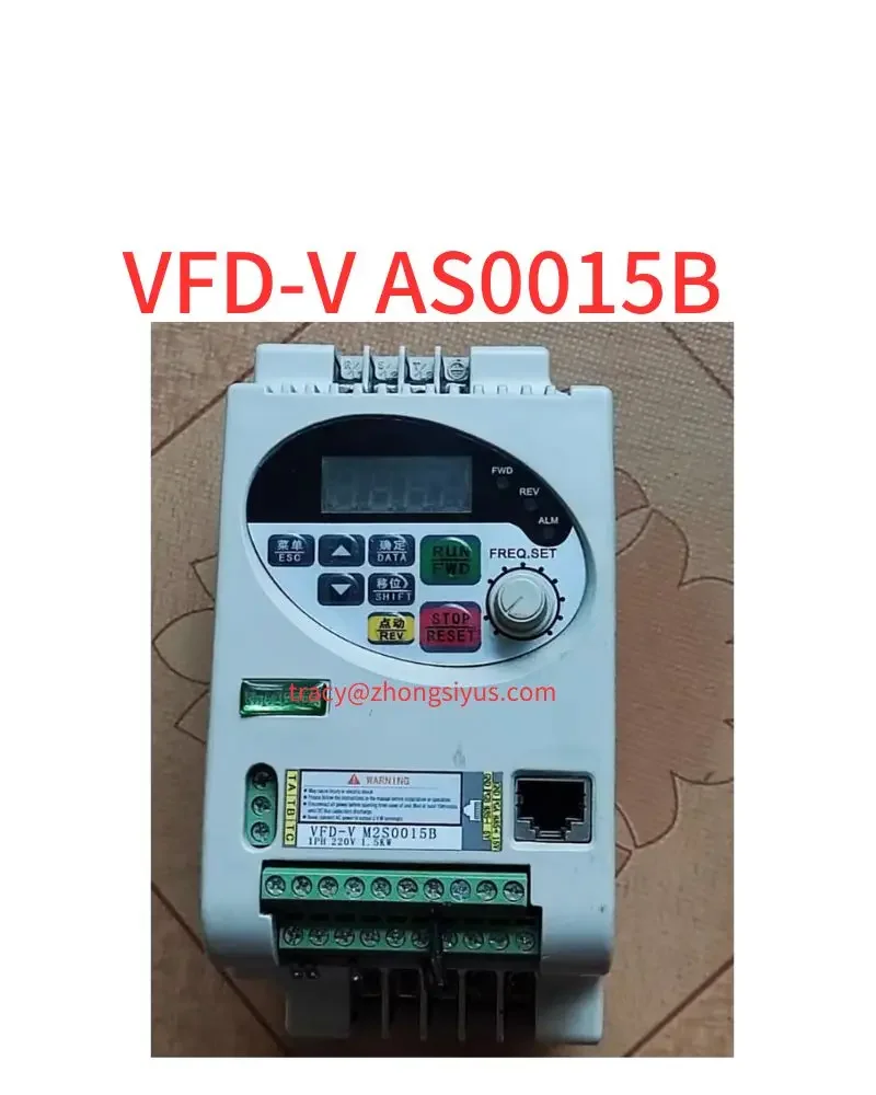 

Second-hand inverter VFD-V AS0015B