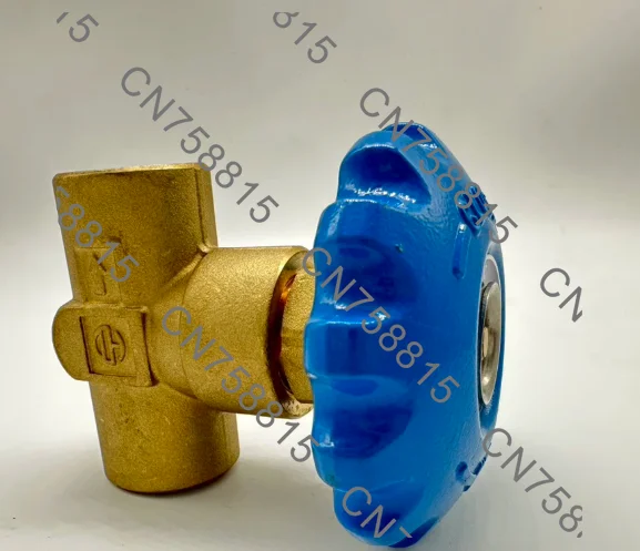 Gas station handwheel gas cylinder accessories, Cryogenic shutter-off valve fittings pipe switch