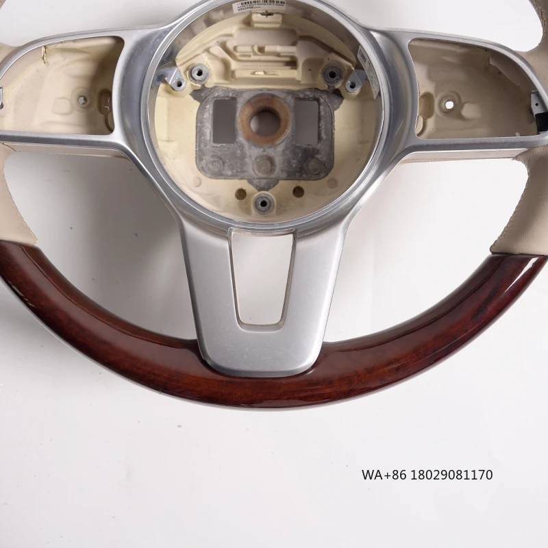 مناسبة لـ - تعديل ترقية عجلة القيادة الدائرية البيضاء، التخصيص الشخصي.