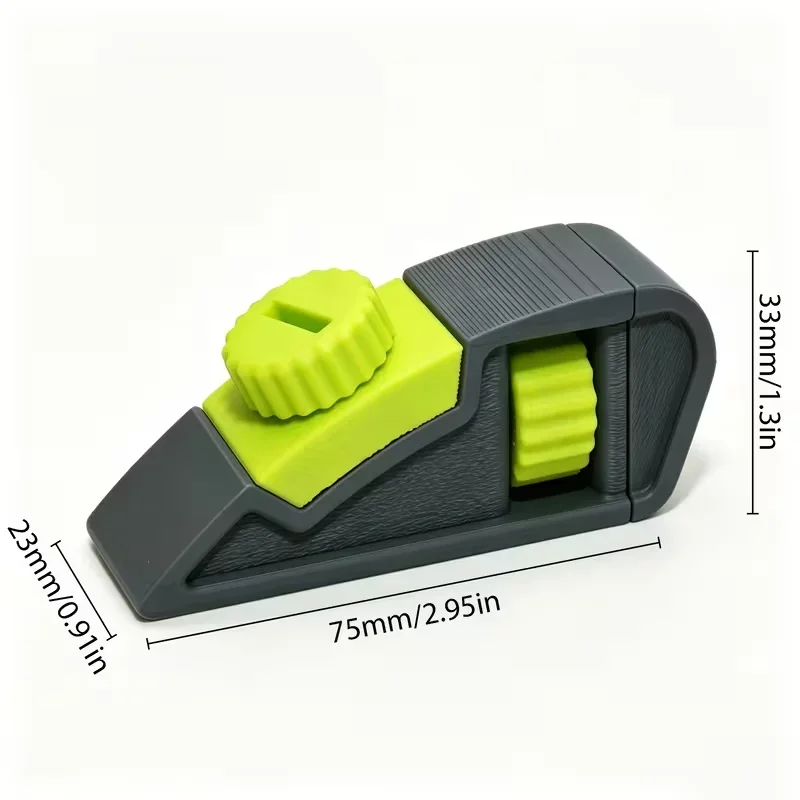 1pc Adjustable Tension Handheld Sandpaper Holder, Sandpaper Clamp, Polishing and Sanding Tool for Models and Woodworking, Quick