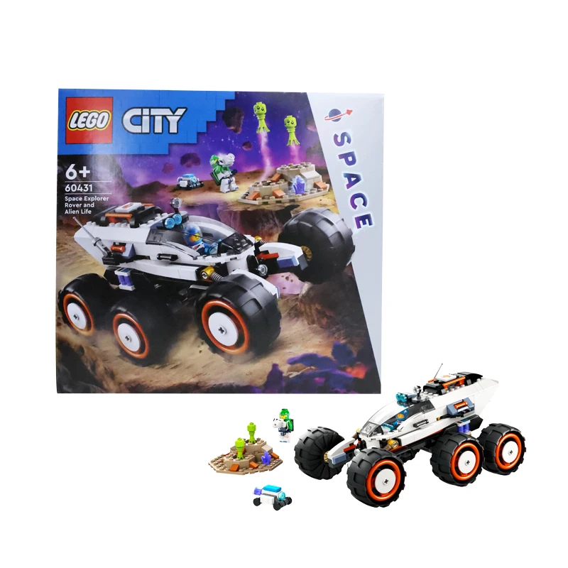 LEGO 60431 City Space Explorer Rover and Alien Life Toy