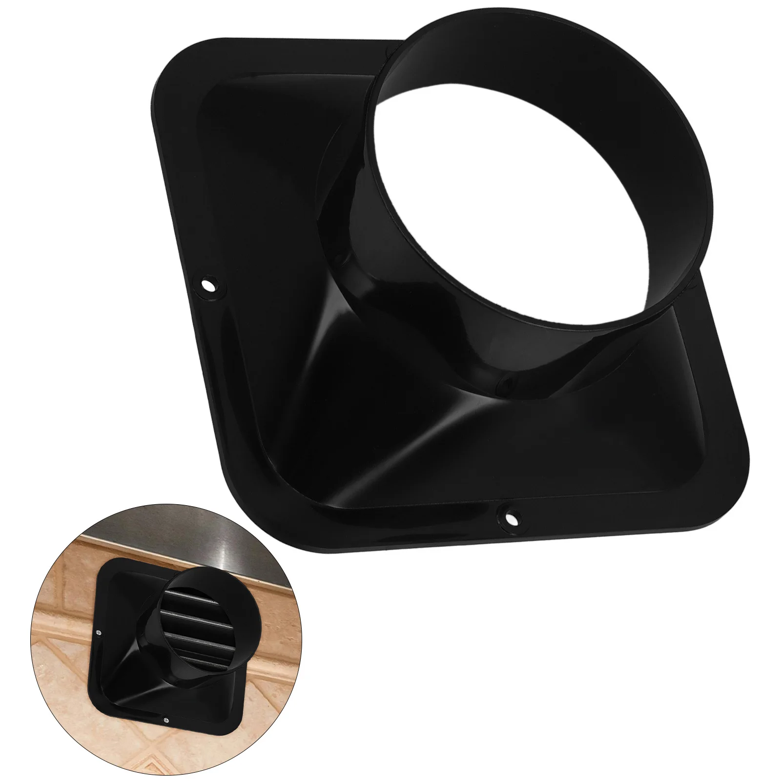 

Plastic Air Adapter Ventilation System Fan Hose Vent Hose Pipe Connection Pvc Abs Square Rectangular To Round Fittings Stable