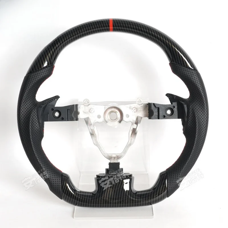 For PERODUA MYVI Myvi 1.5SE 11-17 models  modified with Malaysian peach wood steering wheel