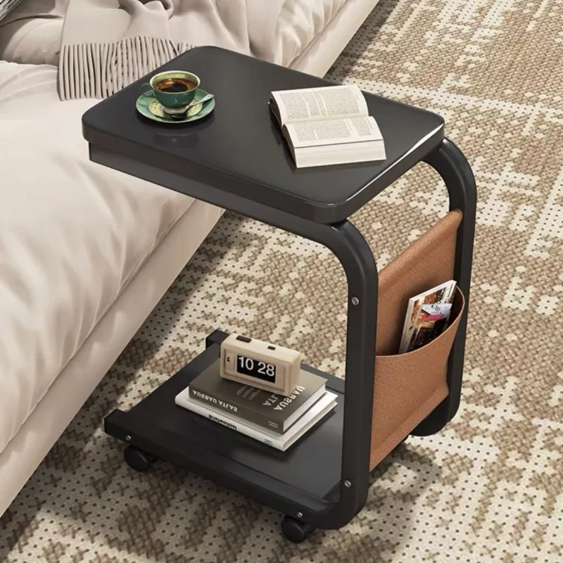 

Small coffee table removable sofa side several bedrooms bedside locker living room simple tea table rack trolley