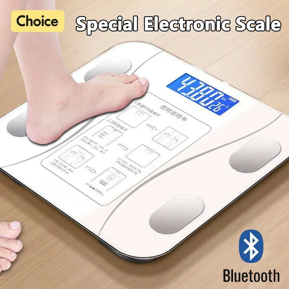 Special electronic scale for body management and fat loss, smart mode, Bluetooth body fat scale, home weight scale, ultra-precis