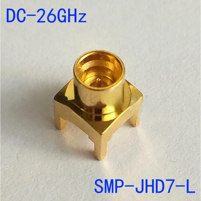 2Pcs SMP-JHD7-L RF Connector SMP-JE Blind Plug Connector SMP Male Base Welding PCB Board