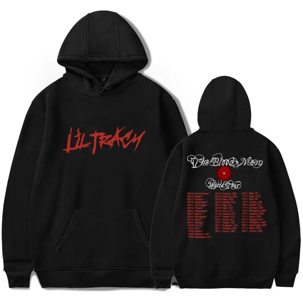 

Толстовка для косплея Lil Tracy The Blood Moon Tour - унисекс, с длинными рукавами, модная уличная одежда