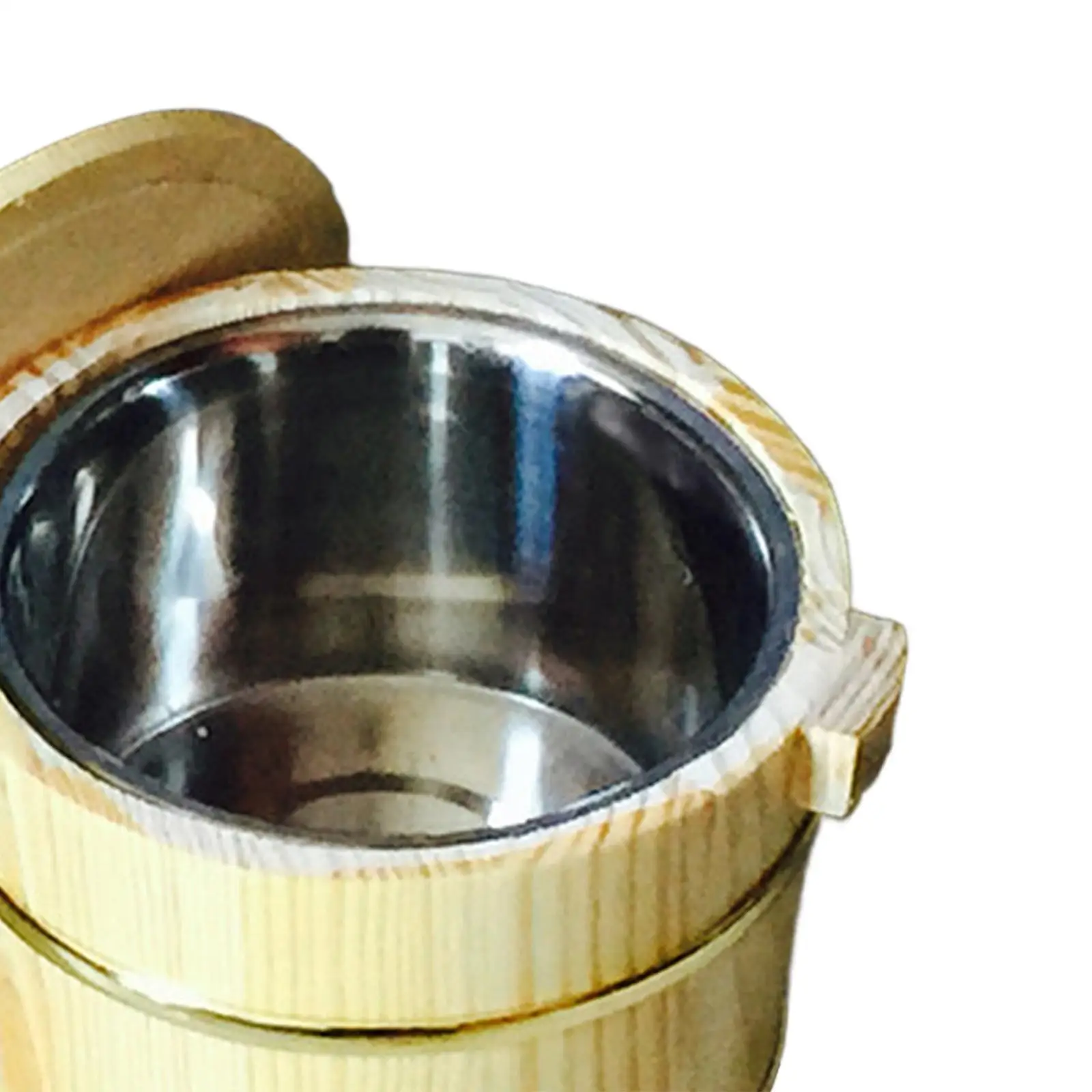 Japanese Rice Bucket Container Multipurpose Round Food Reusable Rice Mixing Tub