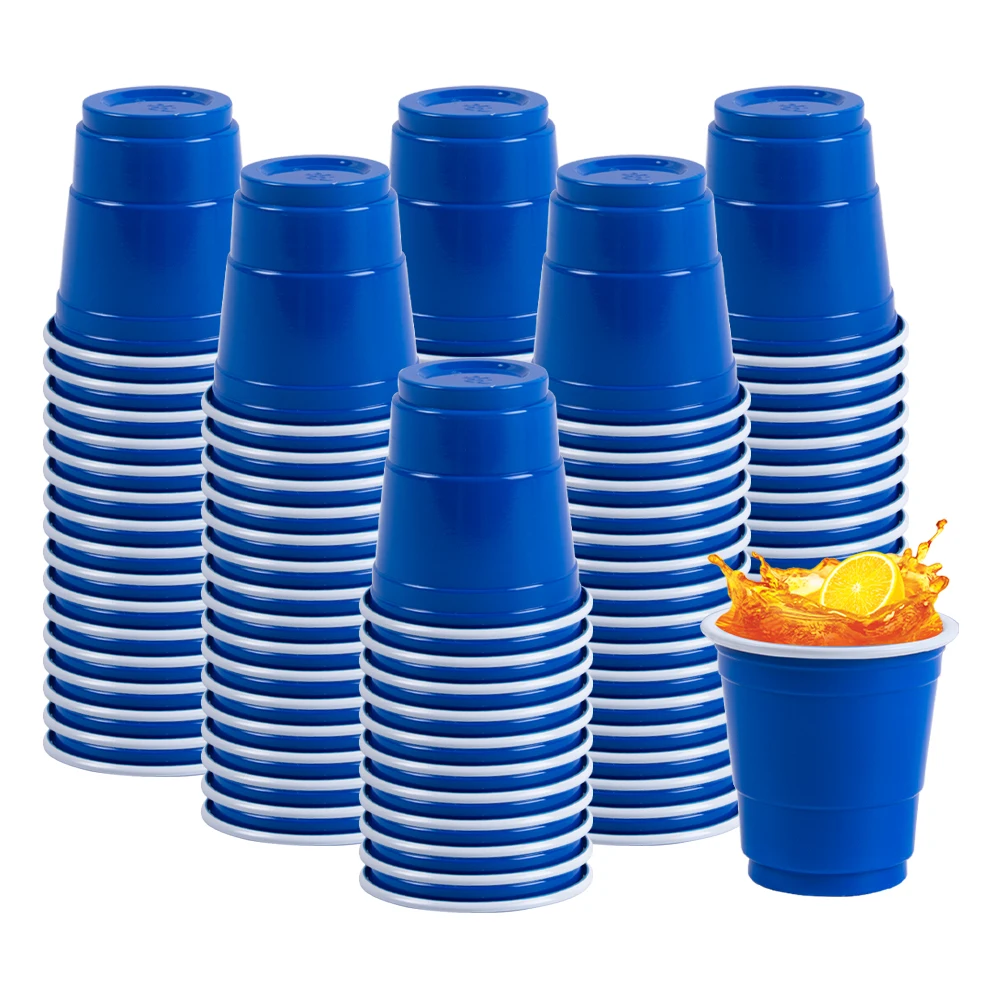 50 stuks wegwerp plastic bekers diverse kleuren drinkbekers wijnbeker voor bruiloft verjaardag evenementen party decor thuis bar benodigdheden