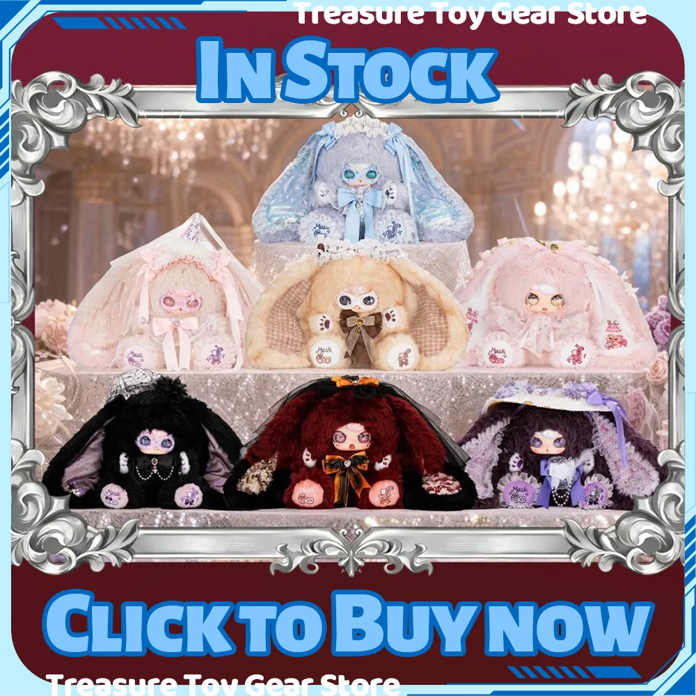 In Stock Zaza Zhazha Original Workshop 800‑Pieces Masquerade Party Trendy Toy Blind Box Plush Big Doll Cute Collectible Ornament