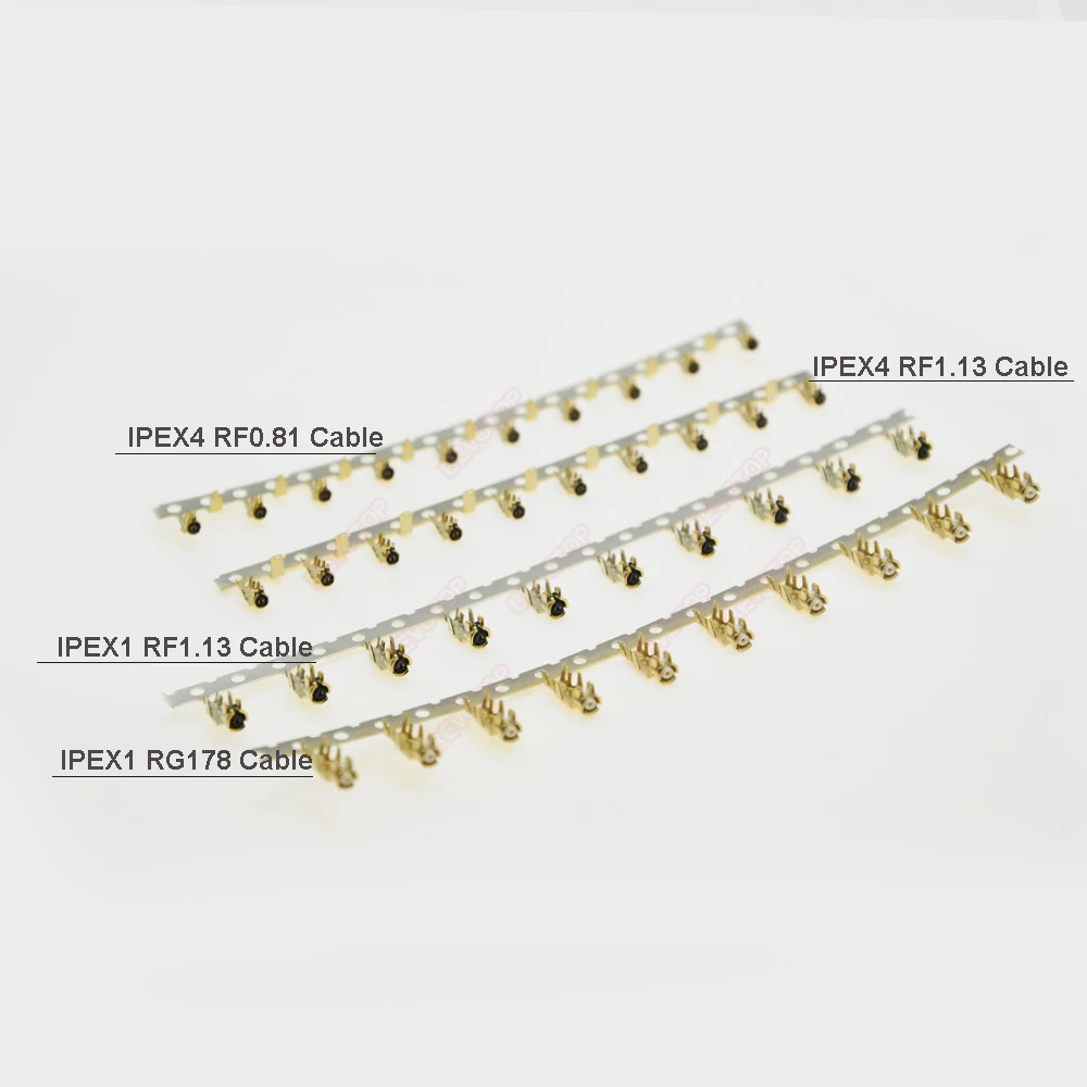 10 sztuk U.FL IPX złącza żeńskie IPEX1 / IPEX4 MHF4 SMT gniazdo WiFi podstawa anteny PCB RF koncentryczna antena Terminal