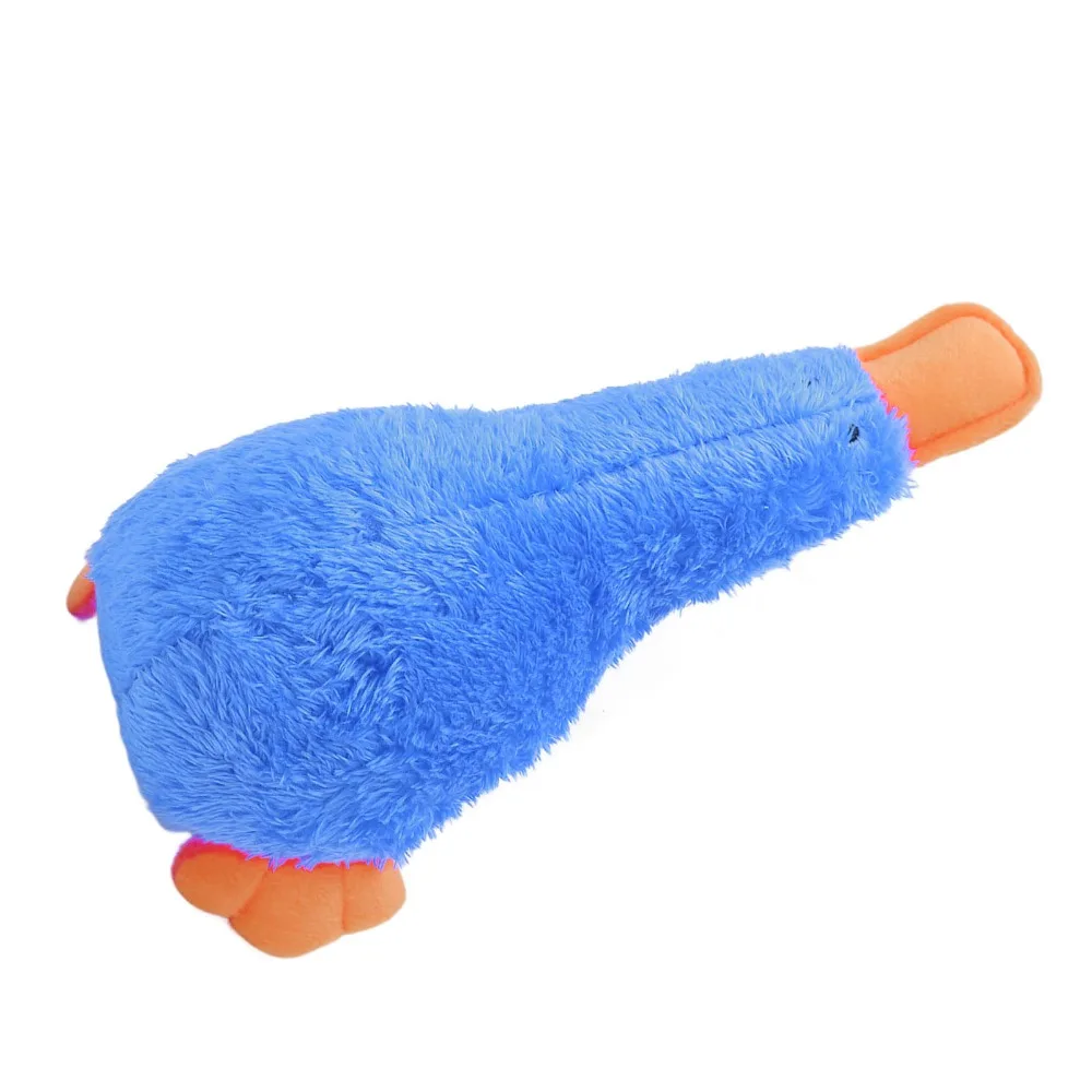 Soft Texture Duck Bite Tough Cute Duck Shaped Dog Chew Lightweight Build Built-in Sound Pet Interactive