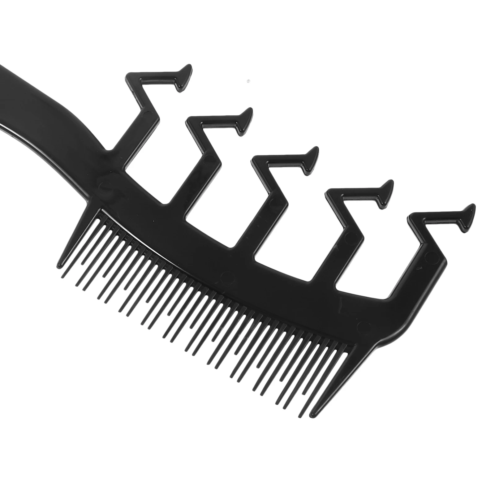 

Z Shape Wide Tooth Comb Hair Slit Seam Comb Lightweight Barber Salon Hair Cutting Styling Tool for Home Office Travel