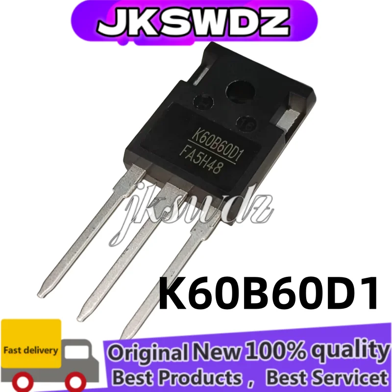 

5PCS K60B60D1 K60B60D AOK60B60D1 AOK60B60D TO-247 N-CHANNEL POWER IGBT TRANSISTOR Brand New Original Imported