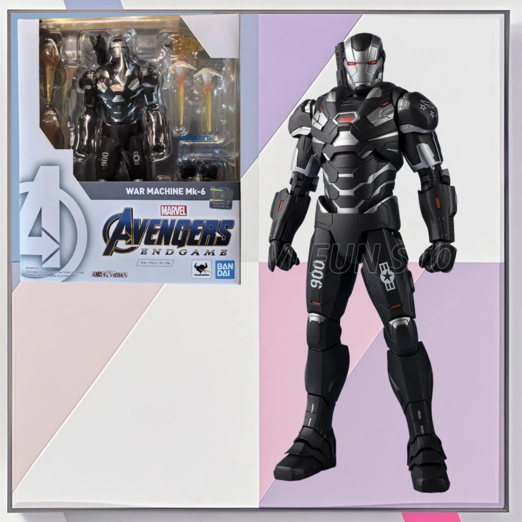 

Bandai SHF Marvel War Machine, MK4 Mobile Model, Toys Collectibles, S.H.Figuarts, Avengers: Endgame War Machine, Mark4, in Stock