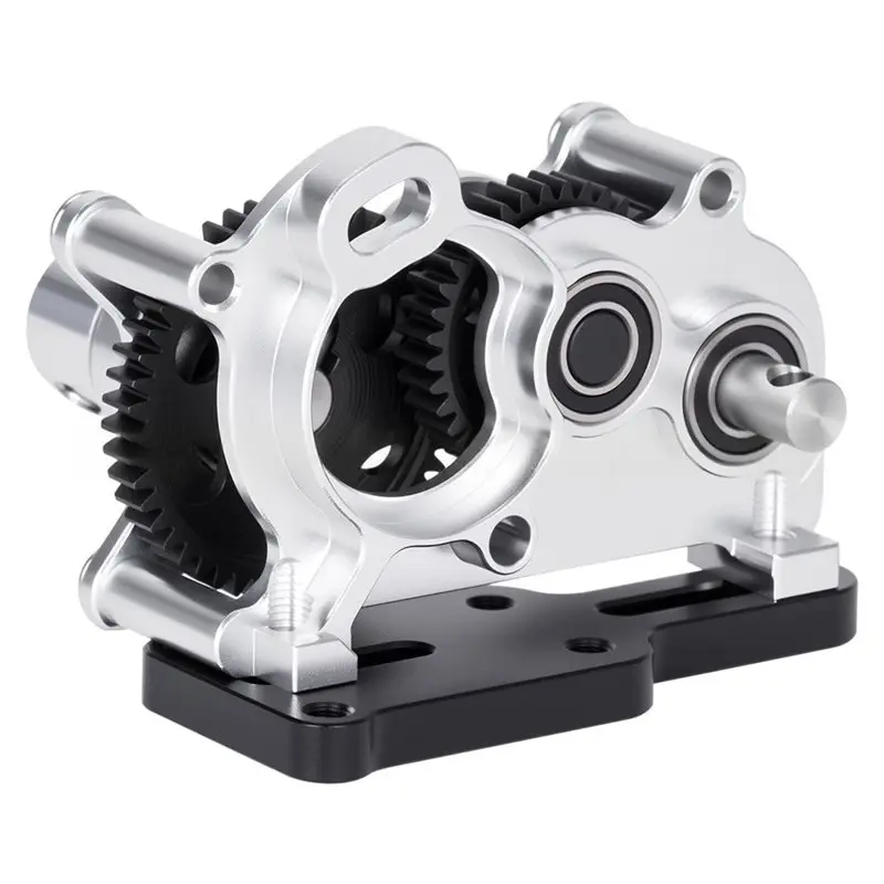 FBIL-OD-4 Transmission LCG Gearbox For 1/10 For Caper Axle With Slipper Pad- DIY Chassis Upgrade Parts For Cheater Rigs Capra