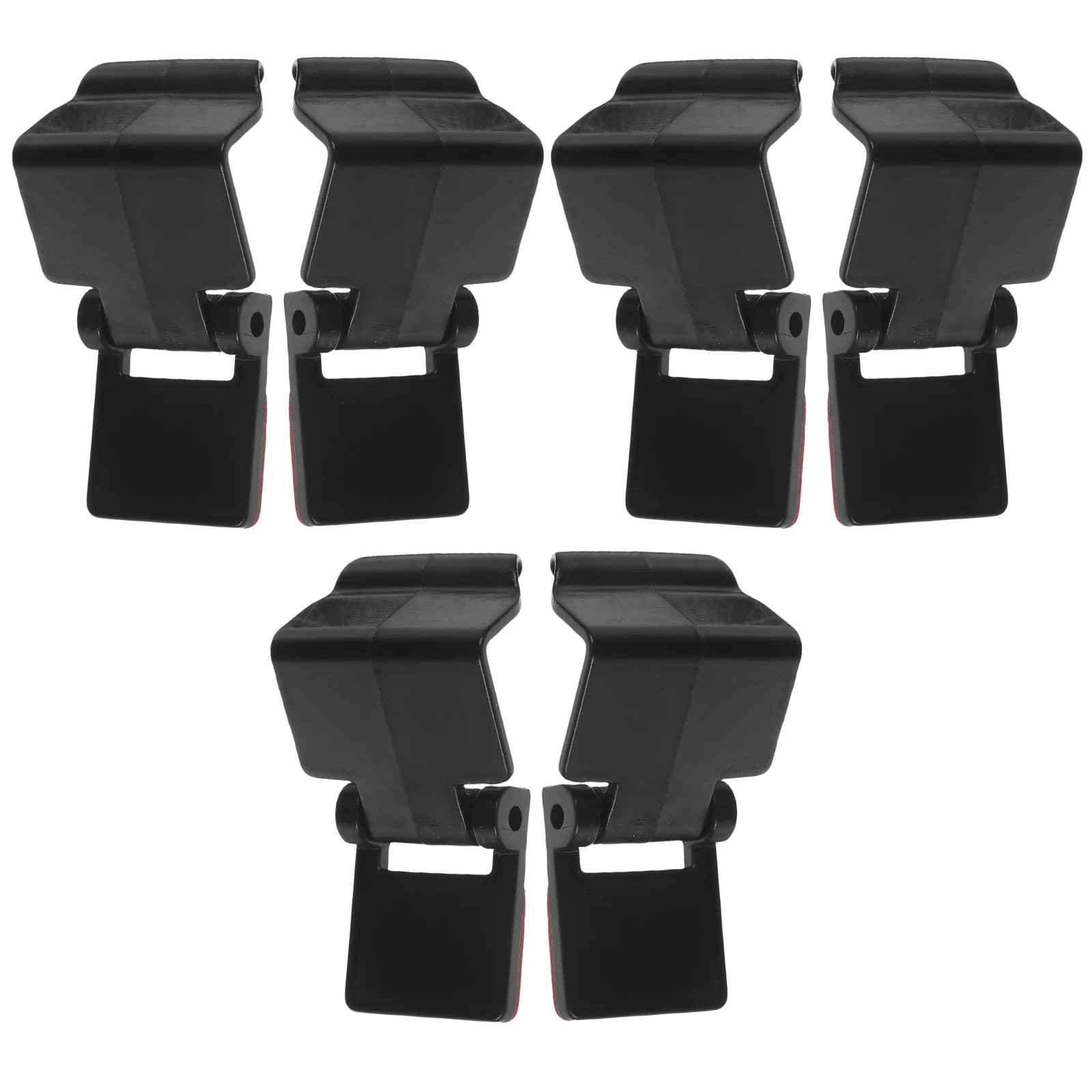 

6 Pcs Terrarium Turtle Tank Anti-escaping Lock Aquarium Lid Clip Buckle Feeding Box Black Fish Locking Clips