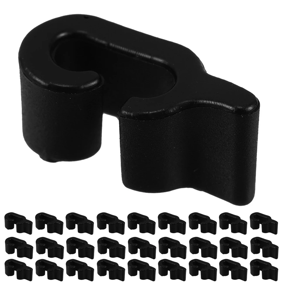 

80pcs Wardrobe Connection Buckles Plastic Pet Cage Door Clips Storage Box Organizer Shoe Cabinet Accessories