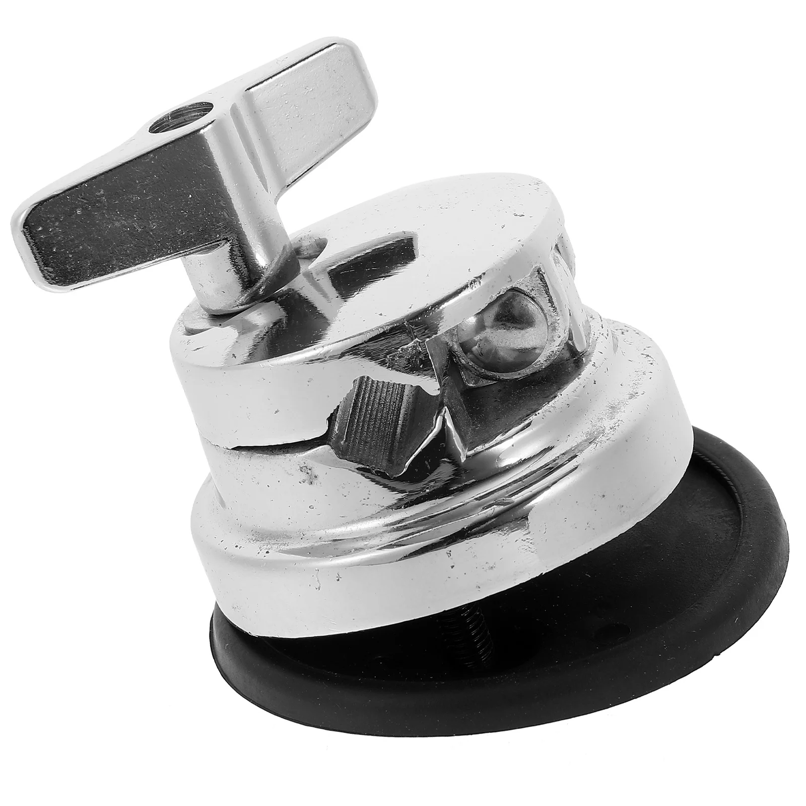 

36Mm Drum Set Leg Base Silver Plated Iron Tom Mount Bracket for Floor Tom Holder Drum Kit Accessories Reliable Stand