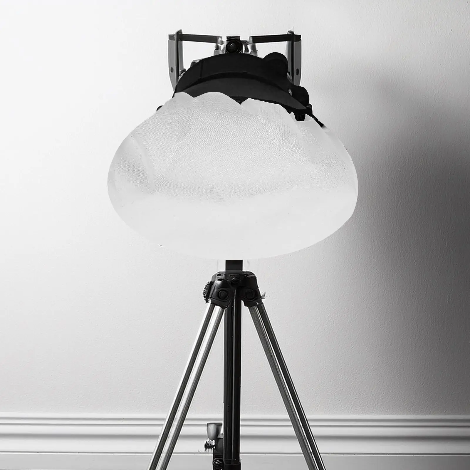 2 ชิ้น Soft Light Shade โคมไฟผ้า Diffuser ผ้าขนาดเล็ก Shades การถ่ายภาพโคมไฟอุปกรณ์แสงสว่างปากกว้าง