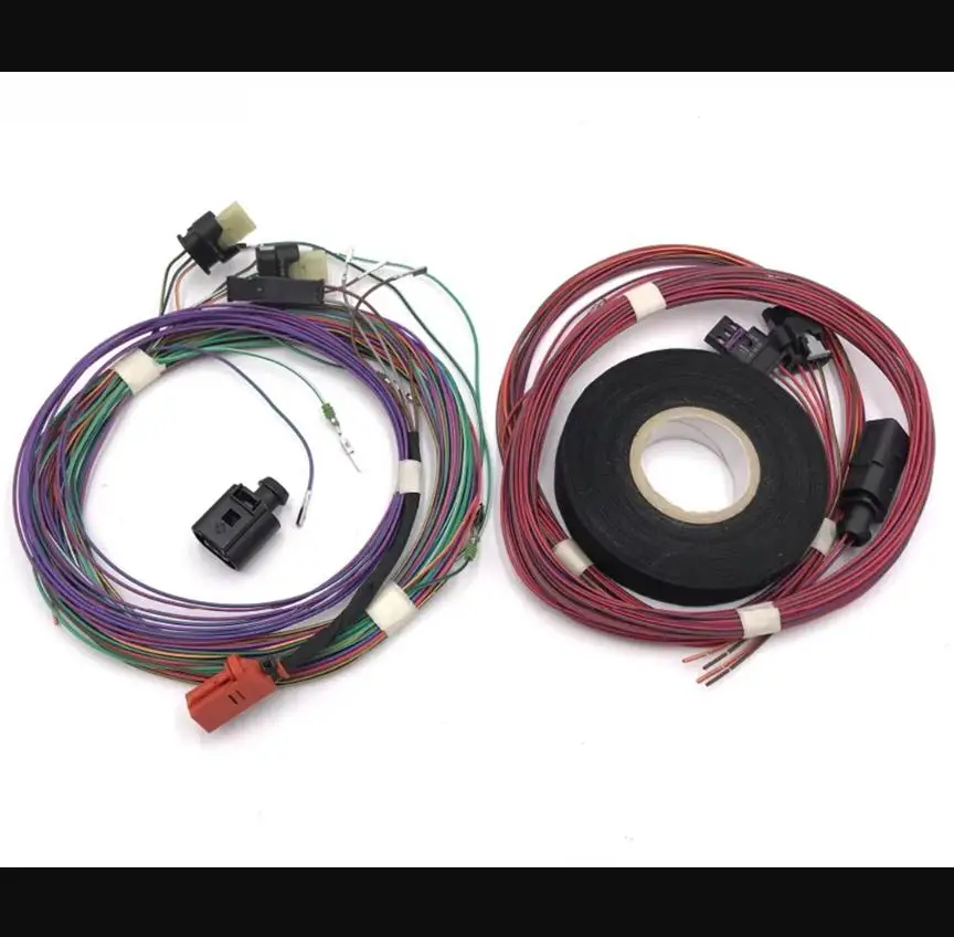 

ДЛЯ Golf 6 Jetta Mk6 PLA 2,0 автоматическая интеллектуальная помощь при парковке 8K до 12K Park Assist OPS жгут проводов для установки