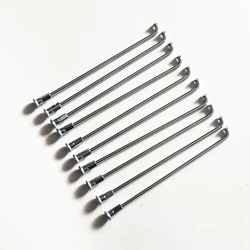 10pcs/lot 10g  E-bike spoke  motorcycle #45 steel spoke steel line diameter 3.0mm length 55/60/65/70/75/80/85/90/95/100/105mm