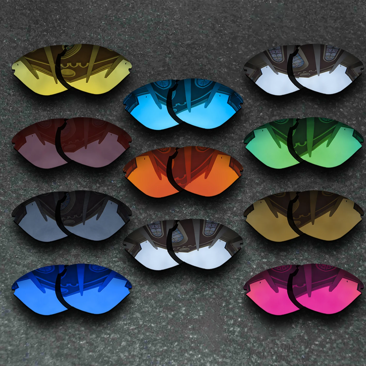 

Солнцезащитные очки Сменные поляризационные линзы для Oakley Frogskins Lite — разновидности