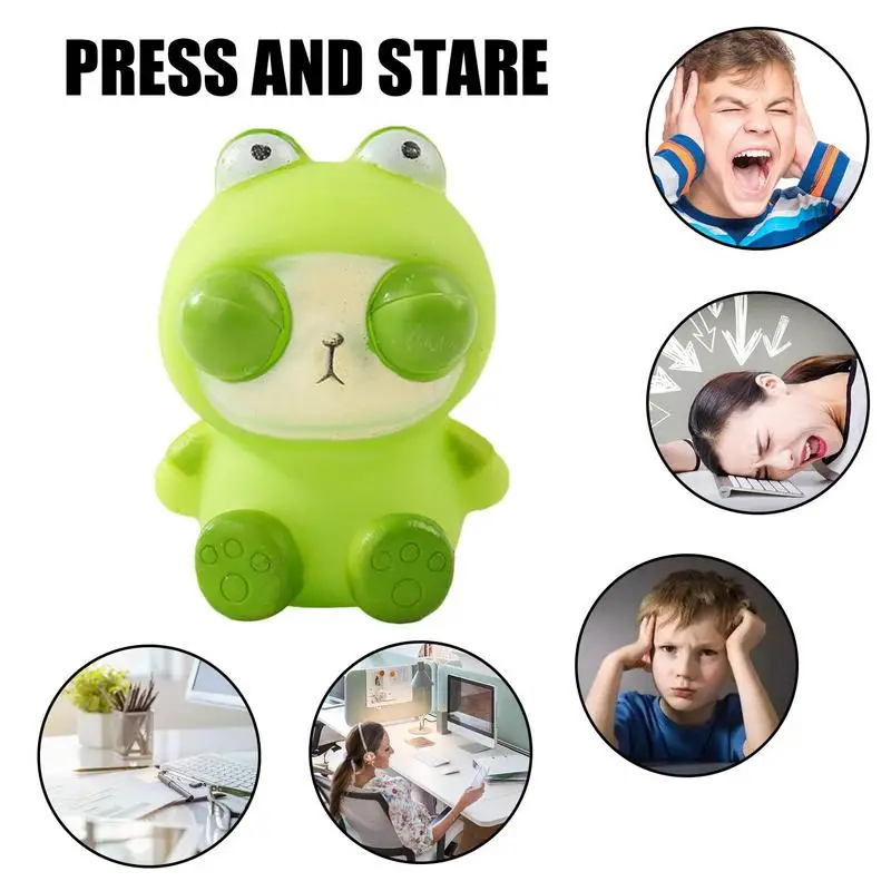 Eye Popping squishy Toy Creative Boost Eyes Popping Squeeze Toys morbido giocattolo Pop-Eyed Non appiccicoso per bambini e adulti