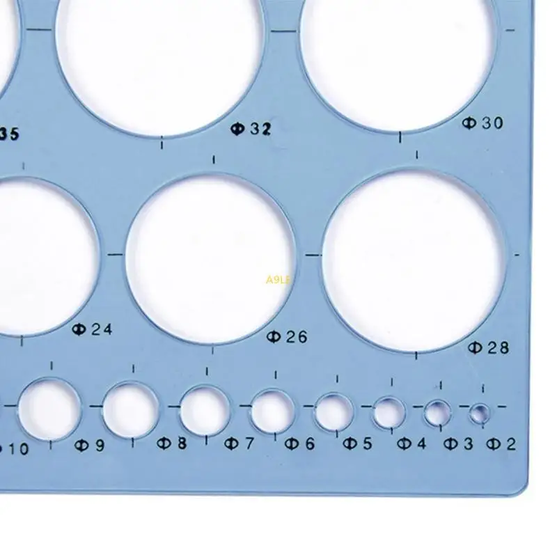 أداة قياس شفة مضخة الثدي مسطرة دائرة الحلمة مسطرة بلاستيكية مريحة لتحجيم الحلمة بقطر 27 حجم #3
