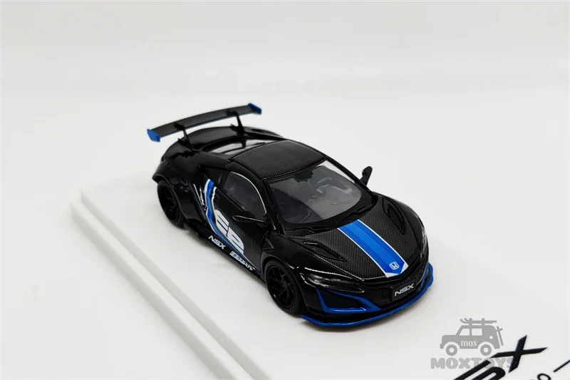 TimeMicro 레이싱 다이캐스트 모델 자동차, 1:64 Nsx #93 #34