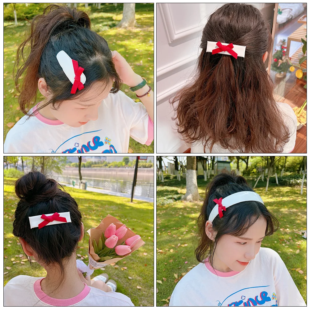 

1 set 1 Set Clips Headbands Bows Accessories For Curly Straight Hair Barrettes Band Sets Cute Stylish Suits Daily