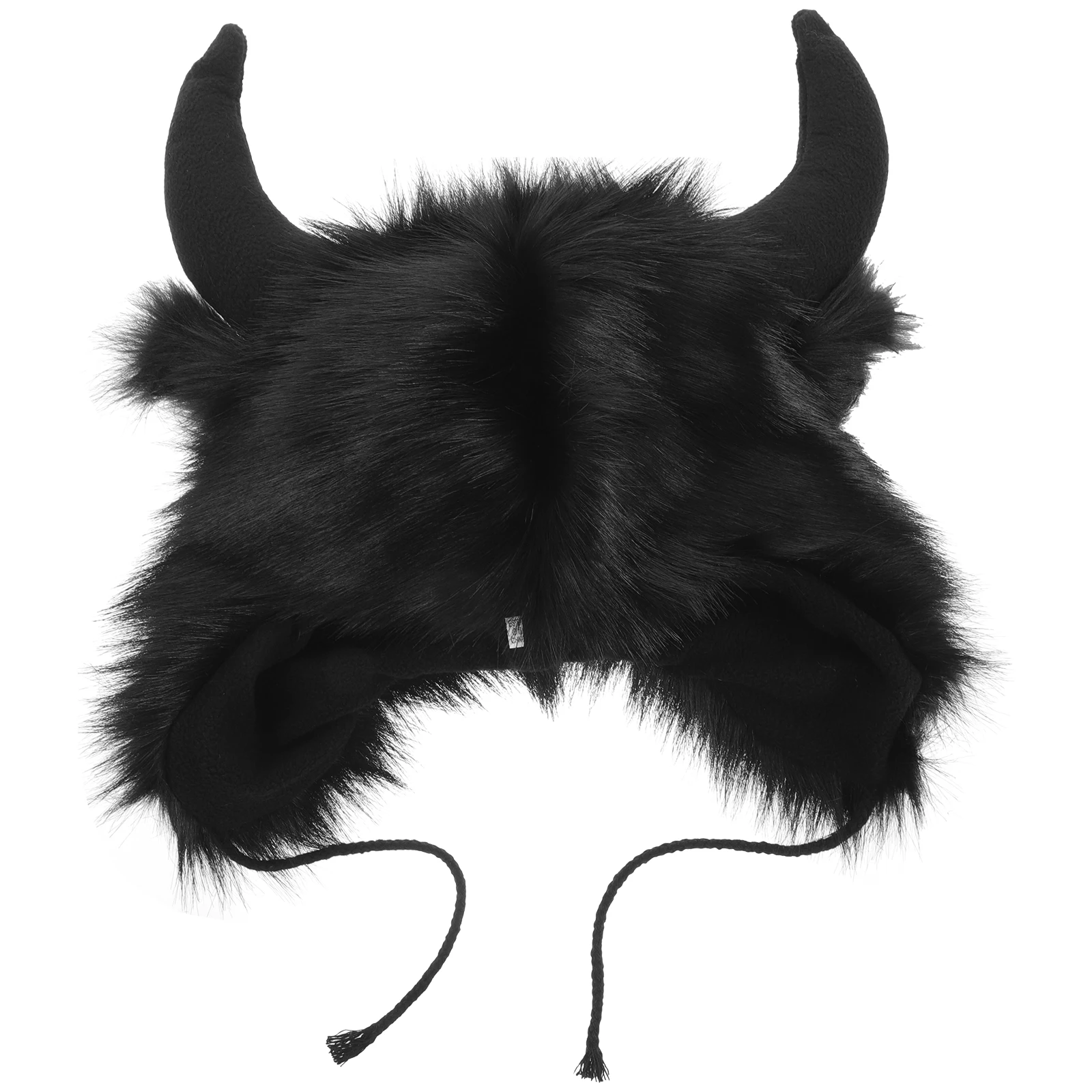

Creative Horn Ear Protection Hat Thermal Animal Costume Party Cap Beanie Women Warm Lightweight Halloween Beanies For