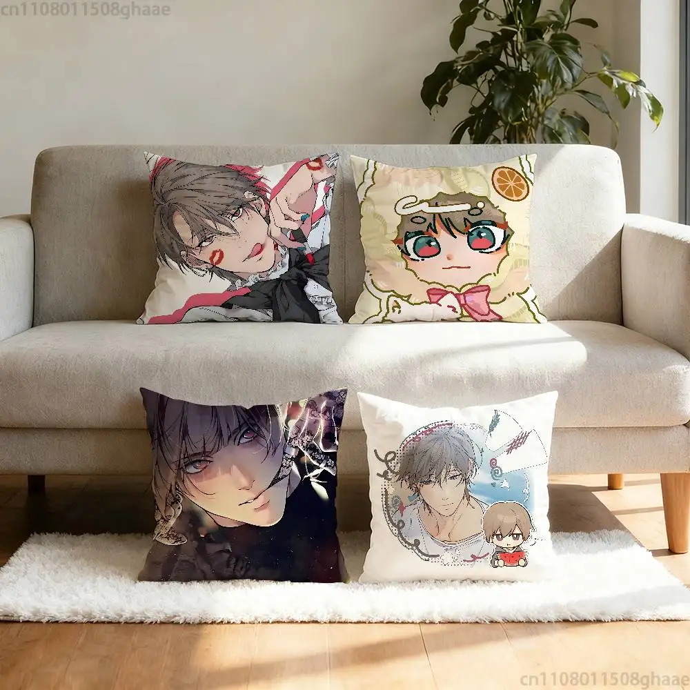 L-Lost In The C-Cloud Manga pillowcase casual style decoration, suitable for home decoration (excluding pillow core)