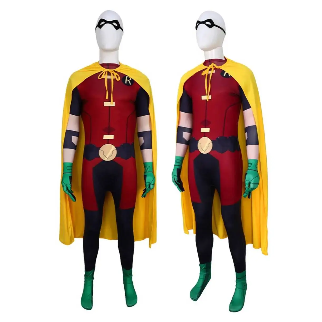 

Anime Robin Cosplay Jumpsuit Man Dick Acg Grayson Nightwing Bodysuit Cloak Outfits Halloween Carnival Party Bat Role Playing Cos