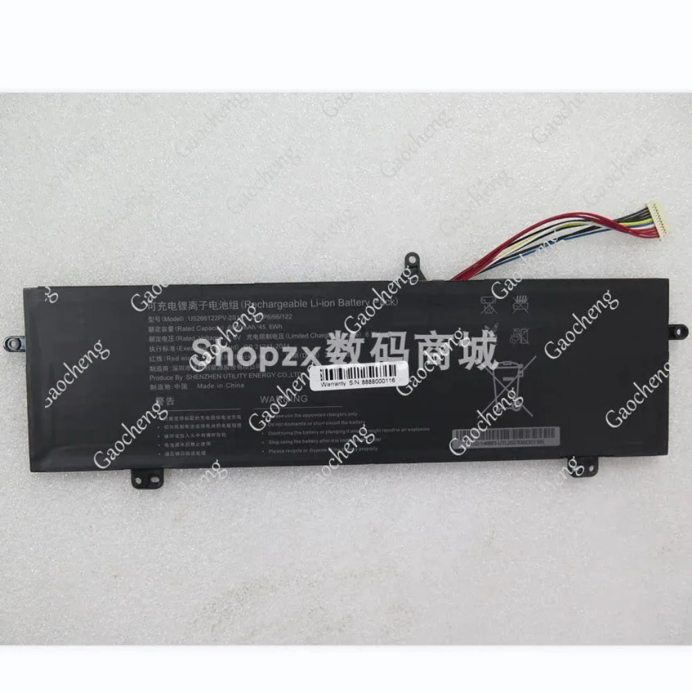 High quality products for  XN1G-140M3 U5266122PV-2S1P 7.6V 6000mAh  Replace battery （Check the old battery plug and size）
