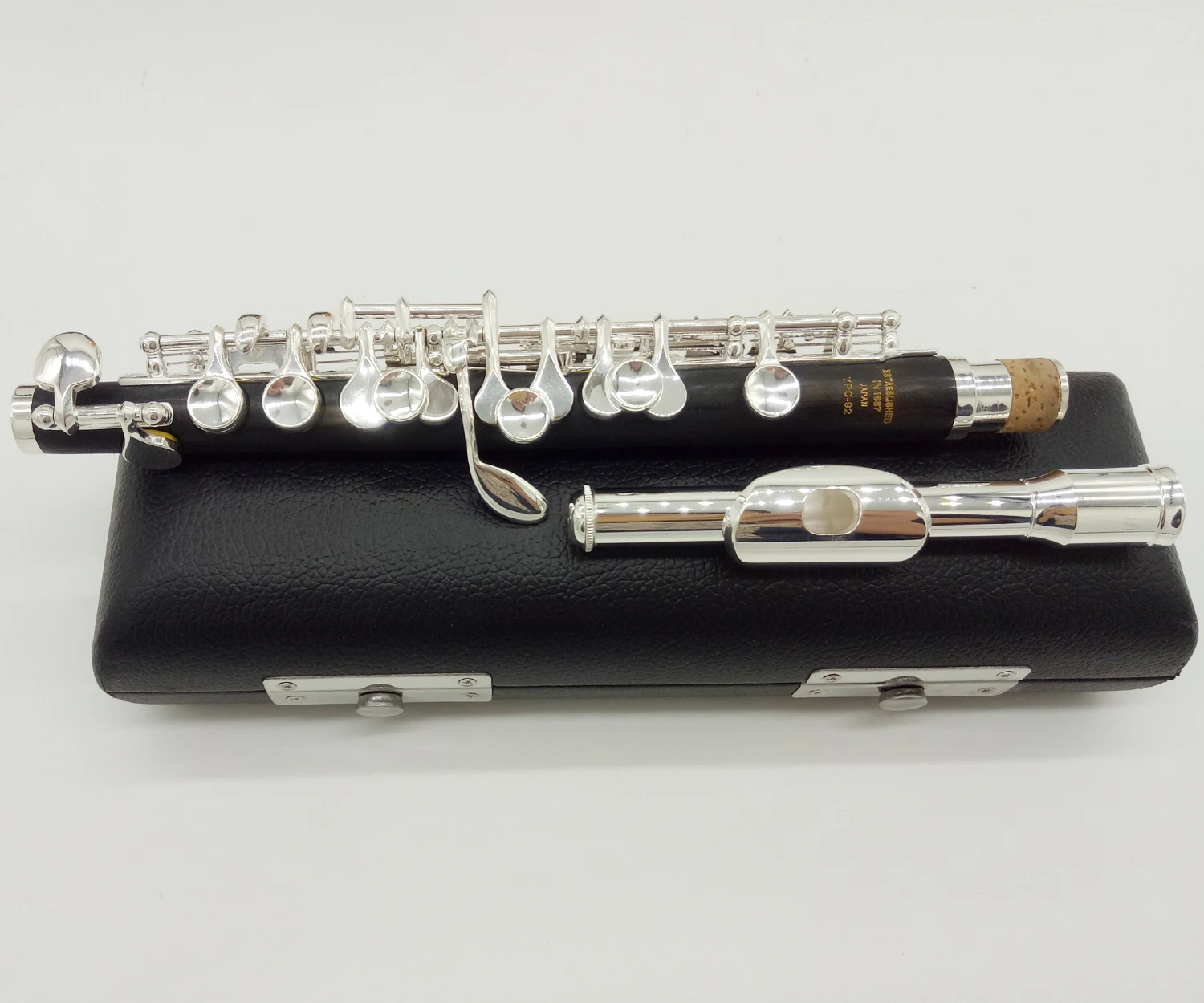 DeXin Professional Piccolo 92 ABS Resin Body Silver-plated Headjoint Keys E Mechanism Instrument Bakelite Student Piccolos Flute