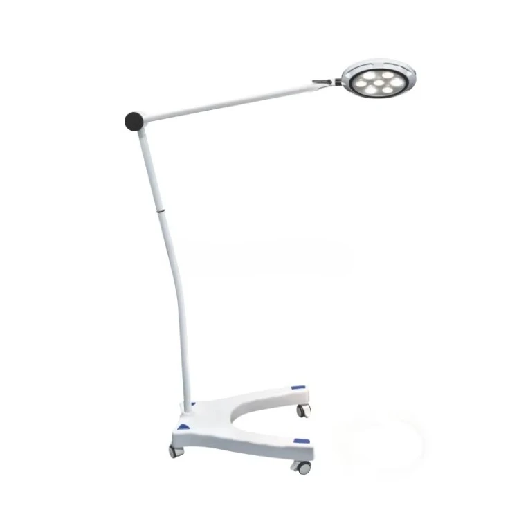 Medical wall-mounted electric LED surgical examination lamp height color rendering index 97 25000Lux adjustable light intensity,