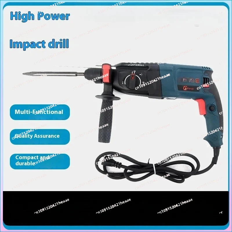 Suitable for 220V 26MM Plus Chuck 4 Functions Drill Hammer Machine Rotomartillo，Rotary Hammer 820W Power Electric Hammers ，