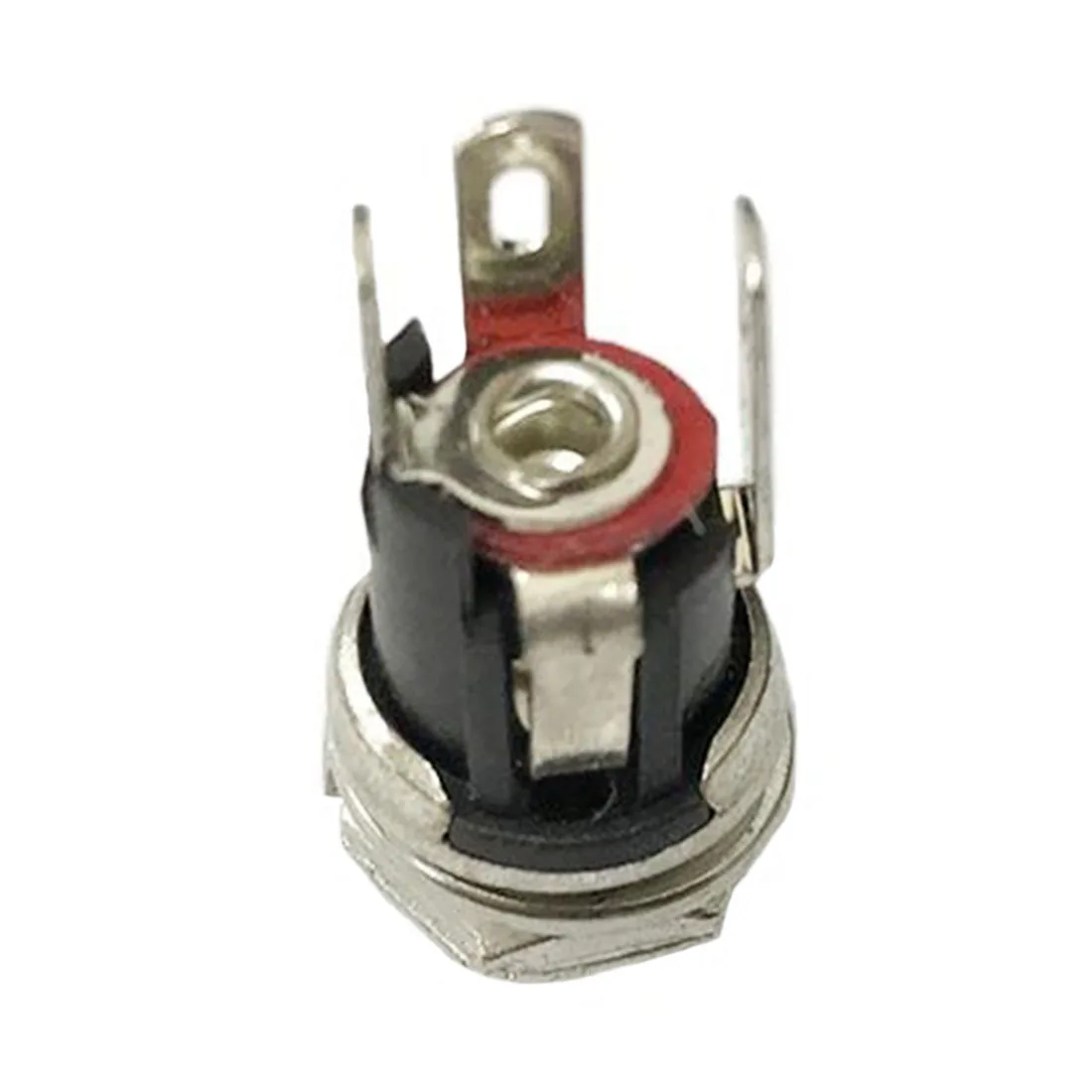 5pcs DC5.5 Female Socket 5.5x2.1mm DC Power Supply Seat Screw Mounting Copper New