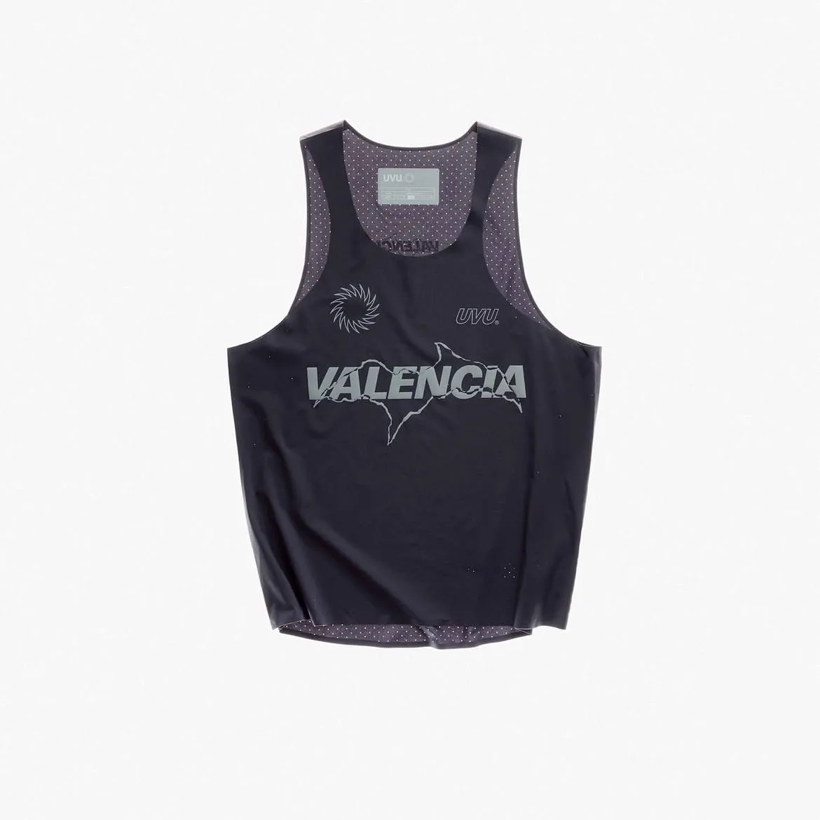 Camiseta sin Mangas de Secado Rápido UVU Running 26SS VALENCIA Edición Limitada para Correr, Ciclismo y Fitness