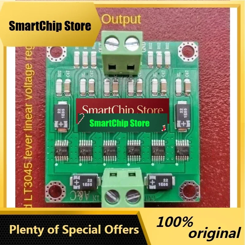 SmCp4 Parallel 2A, 6 Parallel 3A, LT3045 Low Noise Linear Regulated Power Supply Module