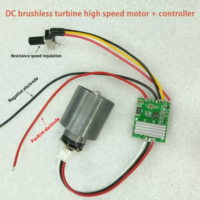 DC low voltage 12V24V high speed brushless fan square 90000 100000 rpm